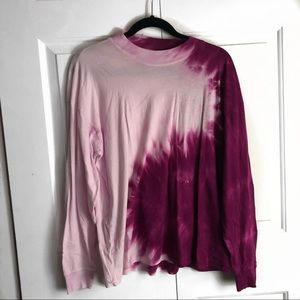 Urban outfitters tye dye purple & pink longsleeve